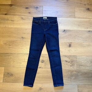 Madewell 9" High Rise Skinny Jeans Size 26